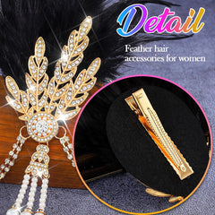 Aukmla gold tassel crystal in motion adding eye-catching shimmer and movement