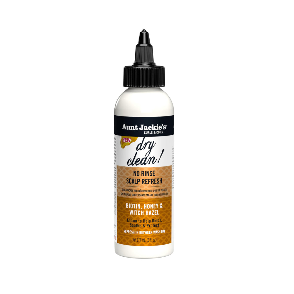 Aunt Jackie's front packaging showing 6 fl oz bottle and brand clarity