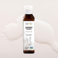 Aura Cacia used on hair ends for smoother shine and reduced frizz