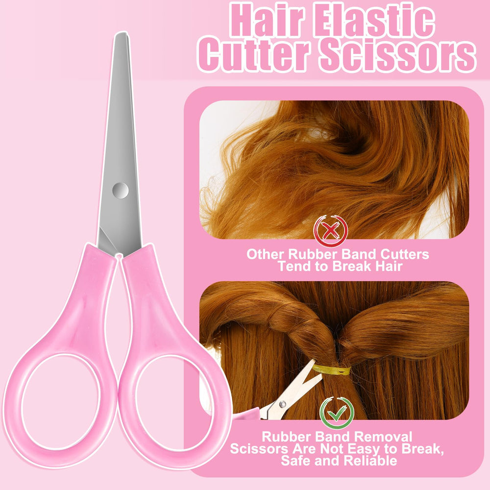 auroray toddler hair being styled to show tool use and neat results