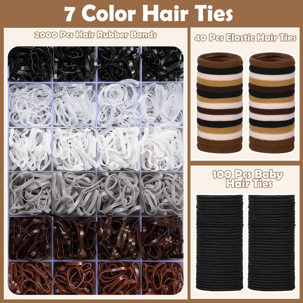 auroray seamless cotton hair ties detail showing soft surface and crease-free benefit for fine hair