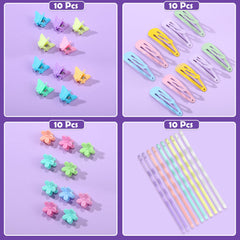 auroray rat-tail comb and rubber band cutter scissor tools for safe removal
