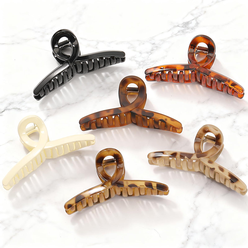 Auseibeely front view of six clips showing versatile colors and benefits