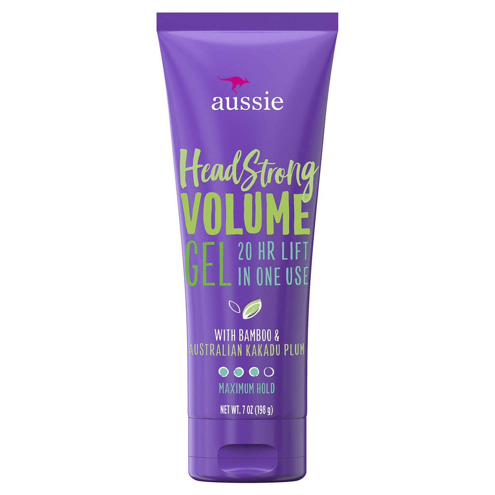 Aussie Headstrong front packaging showing 7 oz tube and branding for easy identification