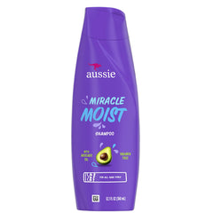 Aussie Miracle Moist paired with conditioner for complete hydration routine