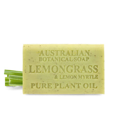 Australian Botanical Soap front packaging showing bar and brand benefits