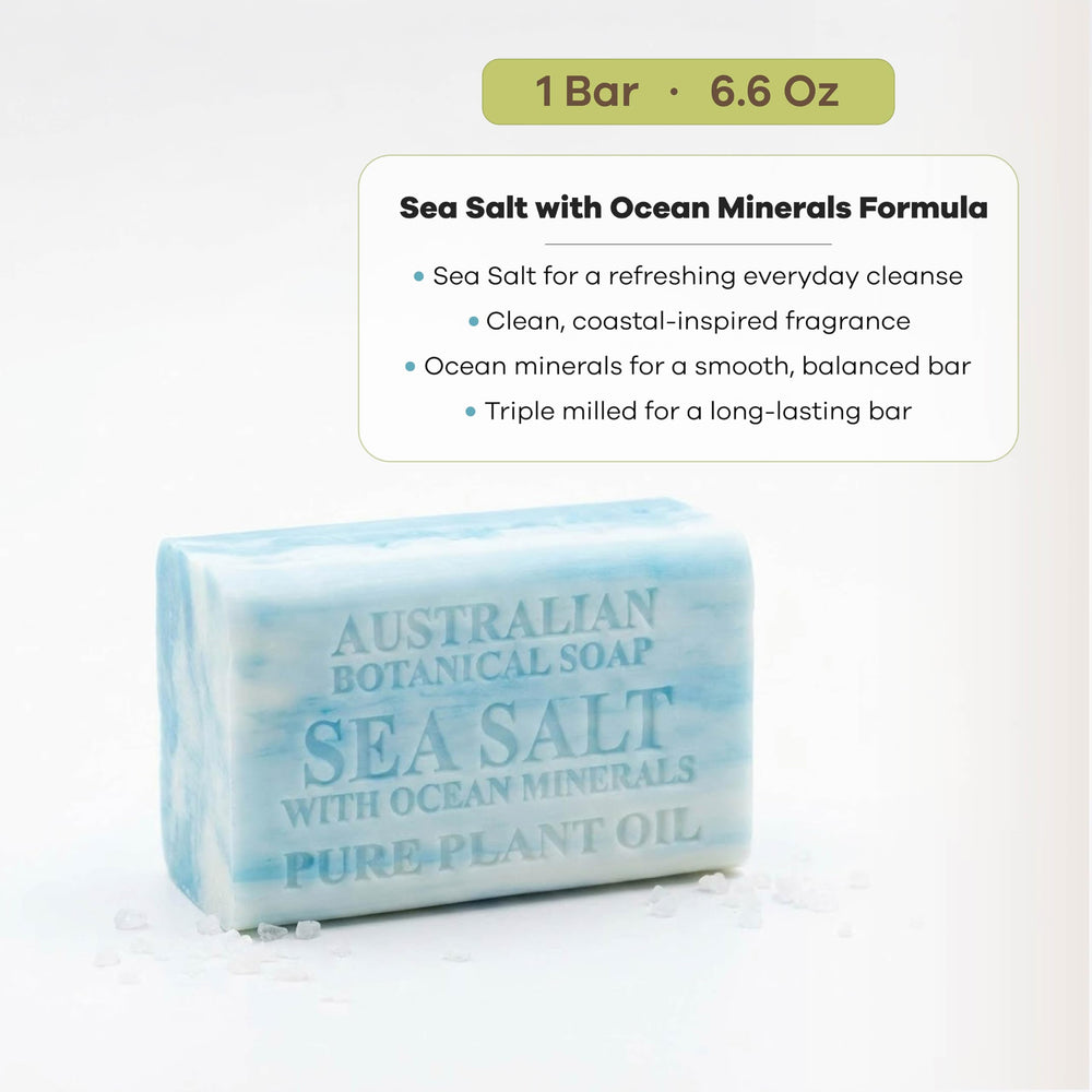 Australian Botanical Soap foamy lather on hand demonstrating rich creamy cleanse