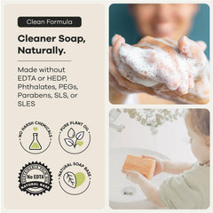 Australian Botanical Soap ingredient label showing shea butter and Vitamin C