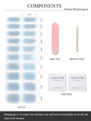AutyaMee application in hand curing under LED lamp for quick salon results