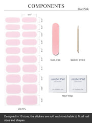 AutyaMee application in hand demonstrating quick stick-and-cure method for salon results