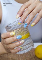 AutyaMee cured nail detail showing glossy finish and durable look benefit