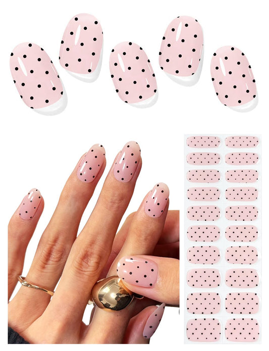 AutyaMee front packaging showing black polka dot strips and included kit