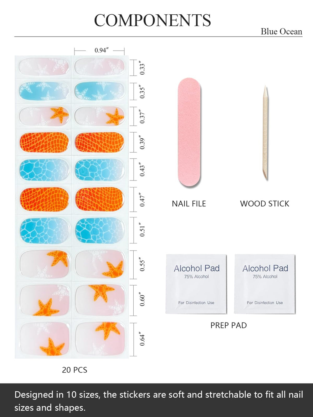 AutyaMee applying a strip on natural nail highlighting quick at-home salon results