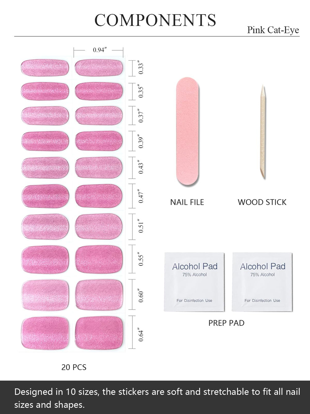 AutyaMee applied on a mannequin hand showing polished look and long-lasting benefit