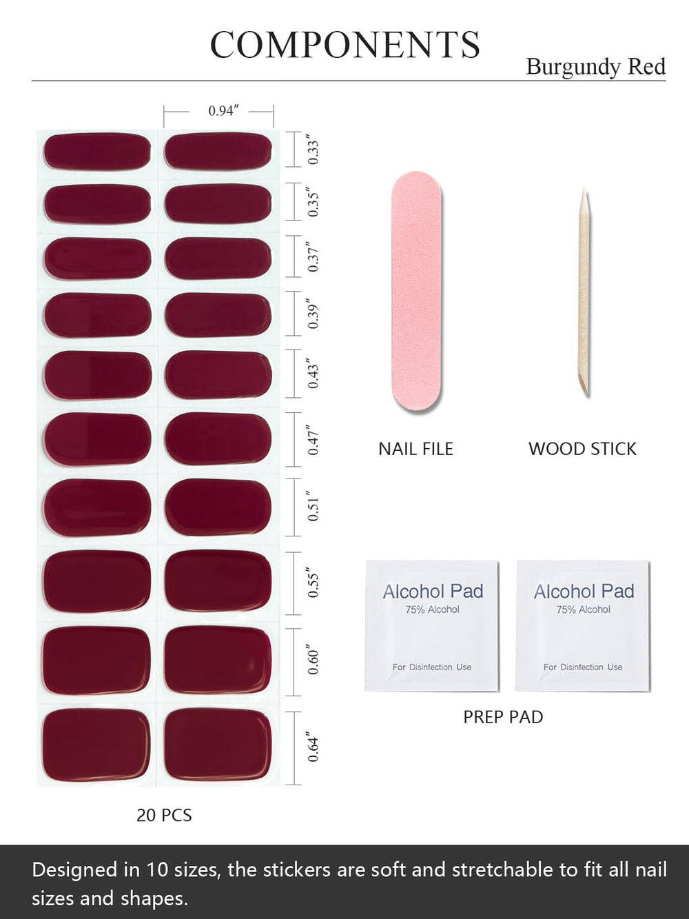 AutyaMee strip held between fingers showing size and fit for precise placement