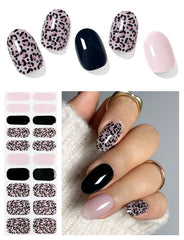 AutyaMee front packaging showing pink leopard strips and included tools for easy use