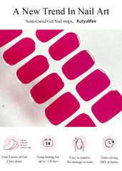 AutyaMee close-up of strip texture showing flexible semi-cured gel benefits