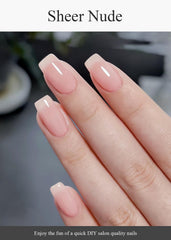 AutyaMee close-up of one jelly beige strip showing smooth finish and easy fit