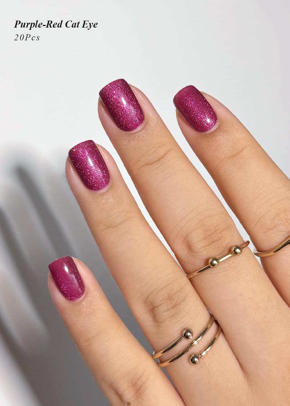 AutyaMee layout displaying 10 sizes to match each nail precisely