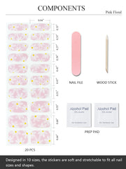 AutyaMee strip being applied on a nail demonstrating precise placement and smoother finish