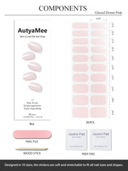 AutyaMee nails curing under LED lamp for hardened glossy protection