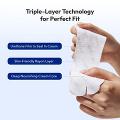 Avajar open box revealing five individually wrapped neck masks