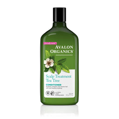 Avalon Organics front bottle view showing label and organic benefits for scalp relief