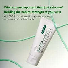 AVCA cream texture close-up highlighting lightweight absorption benefit
