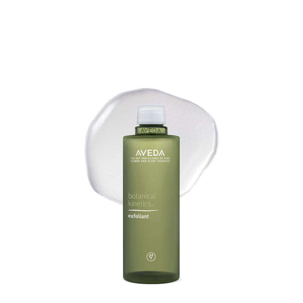 Aveda bottle front view showing clean design and product benefit