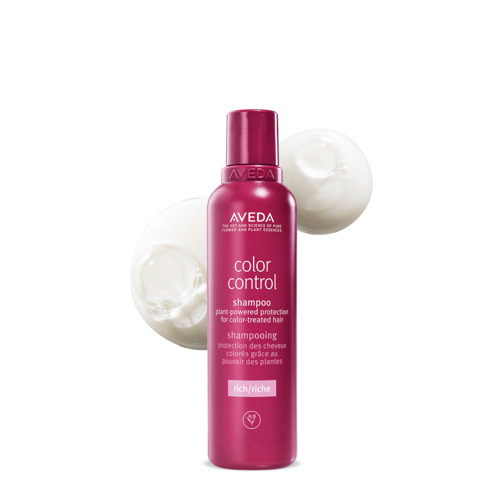 Aveda Color Control Rich Shampoo front view showing clean packaging and benefits