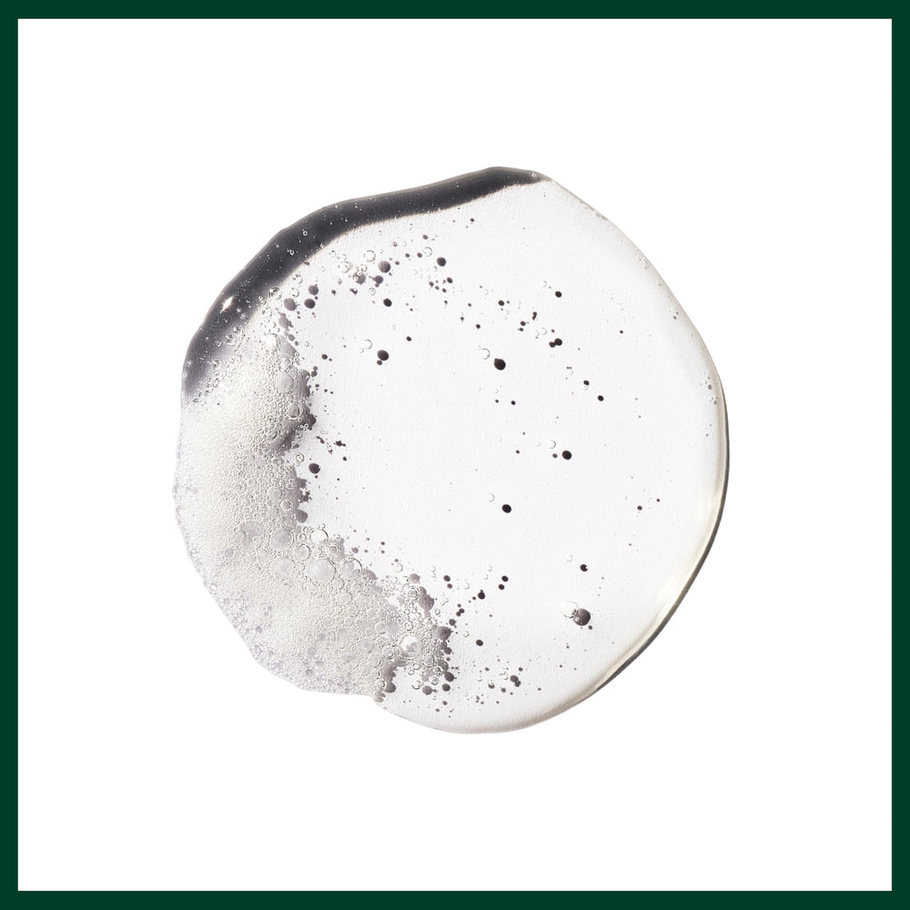 Aveda Flax Seed Aloe used to create a sleek slicked-back hairstyle