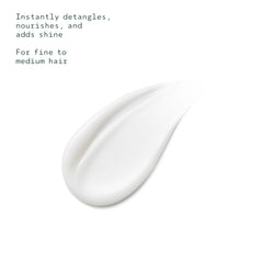 Aveda Shampure with abyssinian oil illustration highlighting natural shine benefit