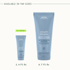 Aveda label and ingredients close-up showing natural formulation benefit