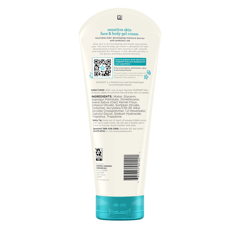 Aveeno Baby bottle on shelf lifestyle showing trusted brand presence