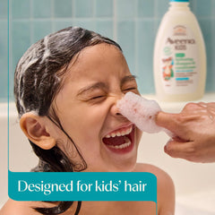 Aveeno Baby oat extract visual emphasizing soothing hydration benefits