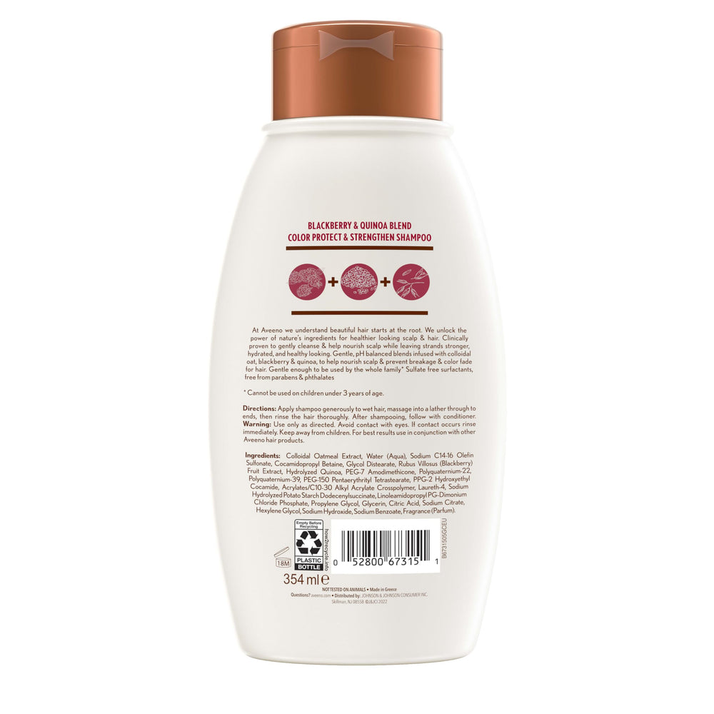 Aveeno on bathroom shelf in lifestyle scene conveying everyday use