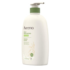 Aveeno label close-up highlighting oat ingredient and soothing benefit
