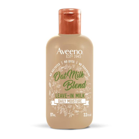 Aveeno front packaging showing product and benefits for lightweight hydration