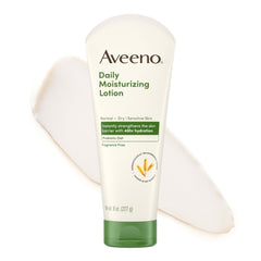 Aveeno front packaging 8oz showing clean design and product benefit