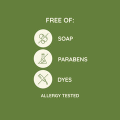 Aveeno label close-up highlighting prebiotic oat and gentle formula