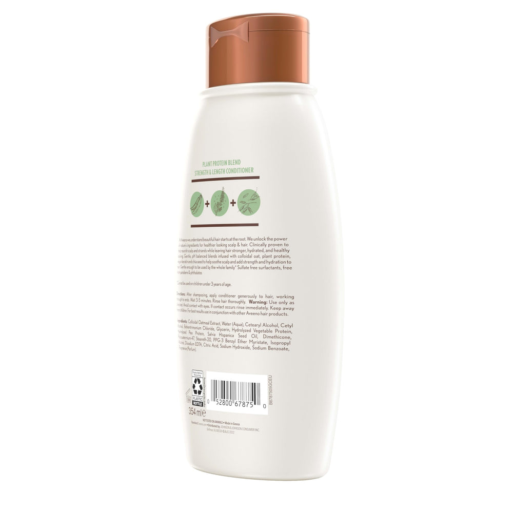 Aveeno bottle styled on bathroom shelf conveying calm, natural routine