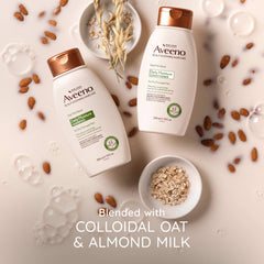 Aveeno lather on hair strands demonstrating softening and detangling benefits