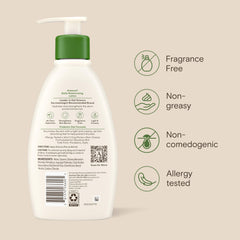 Aveeno held in hand to show 12 fl oz size for easy reference