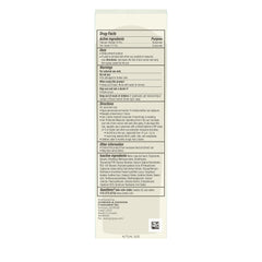Aveeno tube marking noting 40% post-consumer recycled plastic packaging benefit