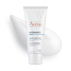 Avène Hydrance LIGHT front bottle showing label and size, promotes lightweight hydration