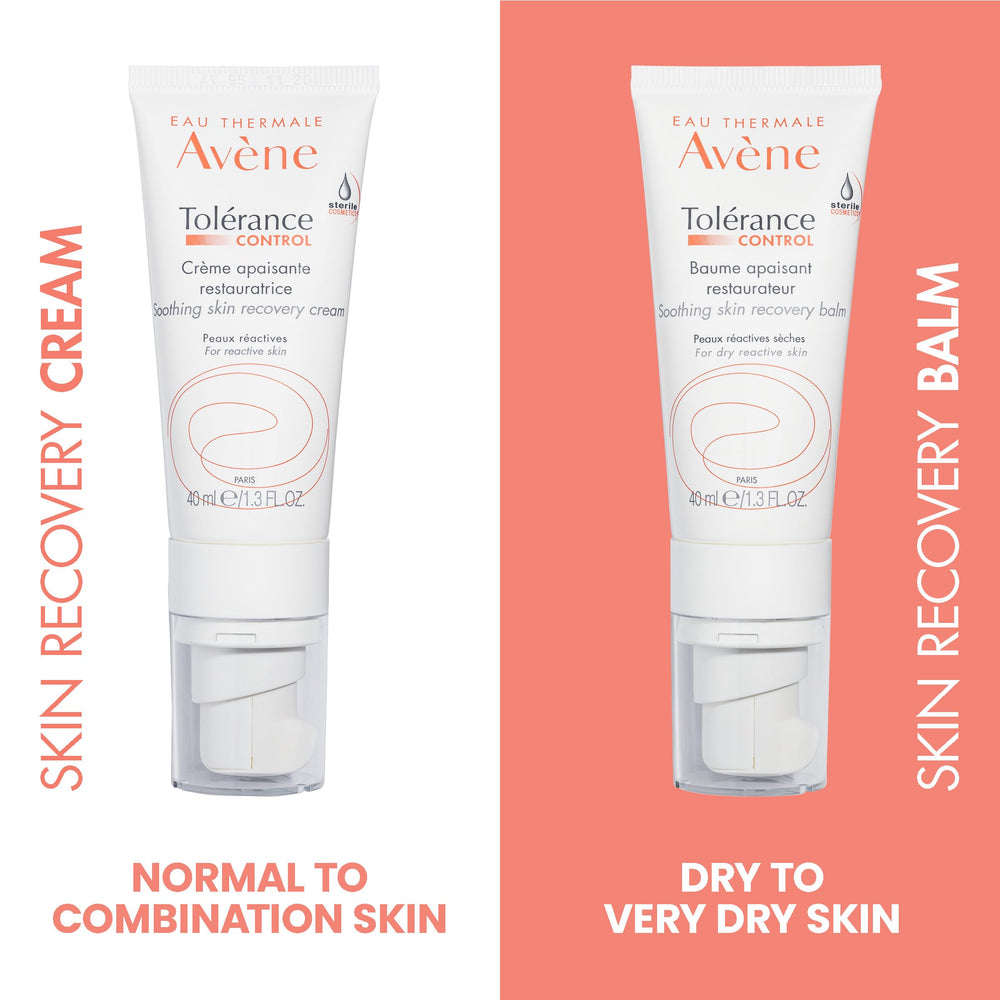 Avène label and ingredient list closeup showing simple formula for sensitive skin
