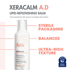 Eau Thermale Avène close-up of balm texture showing rich, nourishing finish