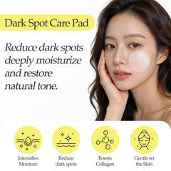 AVEYA pad close-up texture showing soft fibers for gentle exfoliation and comfort