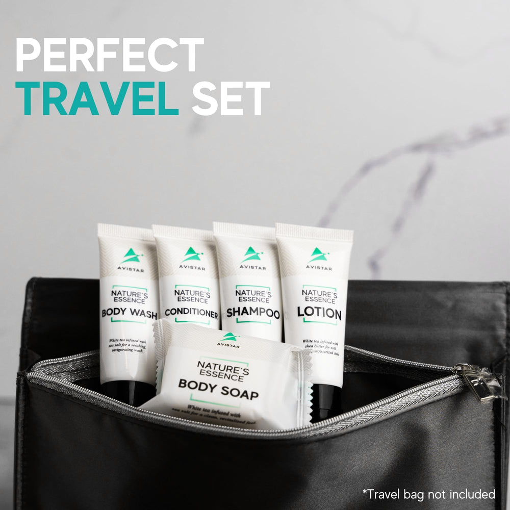 Avistar wrapped soap bars detail promoting hygienic single-use convenience