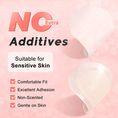 AVJONE patch applied on skin in use demonstrating discreet protection and comfort